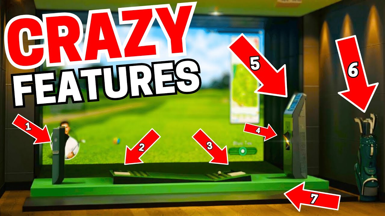 5 INSANE Features On The WORLD'S BEST INDOOR GOLF SIMULATOR!