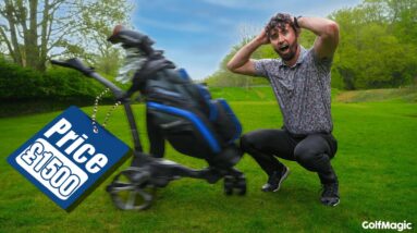 A £1500 Golf Trolley...Is It WORTH IT? Motocaddy M7 GPS Remote Review