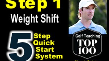 First Step to a Proper Golf Swing - Weight Shift