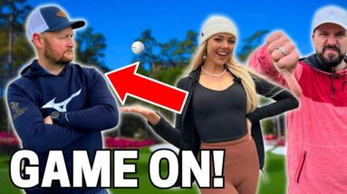GAME ON! MATT FRYER Wants To Beat PETER FINCH AND CLARE HOGLE!