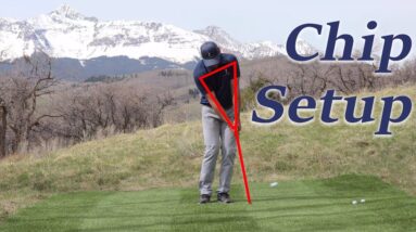 Golf Chipping Tips - How to Chip a Golf Ball - Proper Setup