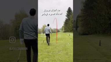 How NOT to play a par five! 🤦‍♂️