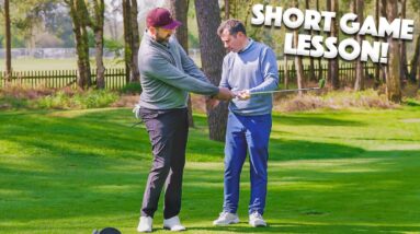 I get a lesson from the WORLDS BEST chipping coach! (Dan Grieve)