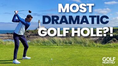 GOING TO PLAY THE MOST DRAMATIC GOLF HOLE!
