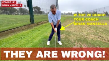 Brian Manzella | "SOCIAL MEDIA GOLF" Is WRONG about IMPACT, LAG and MORE! w @brianmanzellagolf​