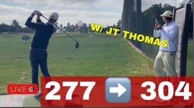 29 Yards MORE. SLING GANG SWING | JT Thomas NEW BACKSWING MOVE (Golf's Best Young Coach)