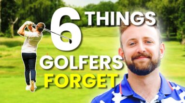 THINGS GOLFERS FORGET TO DO... BEFORE A COMPETITION!!