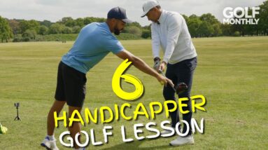6-HANDICAPPER GOLF LESSON!!