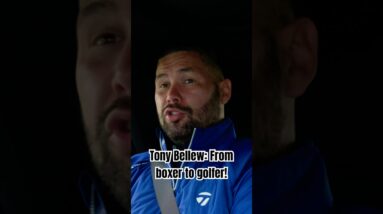 Boxer Tony Bellew on his new found love for golf! #golf #shorts