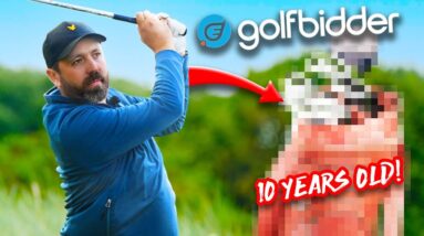 Break 75 using 10 Year old Golf Clubs!