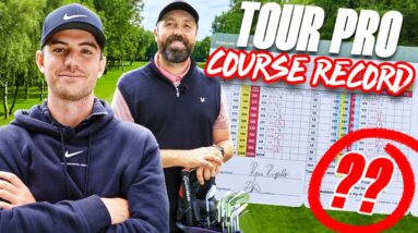Can PGA Tour Pro golfer beat public course record?