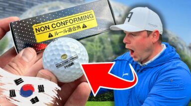 I Bought ILLEGAL DISTANCE GOLF BALLS Only AVAILABLE IN ASIA!?