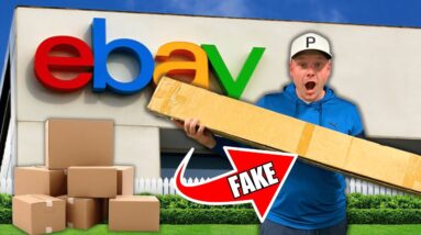 I Got SCAMMED ONLINE For AN EXPENSIVE FAKE Golf Club!