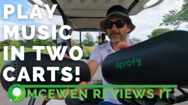 Now You Can Share Music in Two #Golf Carts!