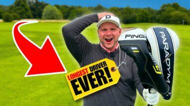 PING vs CALLAWAY - One Of These Drivers Is THE LONGEST EVER MADE!