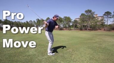 The Pro Power Move for 300+ Yard Drives