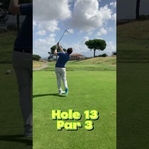 Play the 13th hole at Ryder Cup course, Marco Simone #rydercup #marcosimonegolfcourse #golf