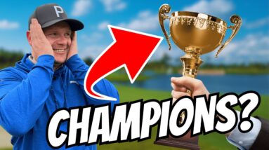 I Assembled The GREATEST Golf Scramble Team IN HISTORY - Did We Win?