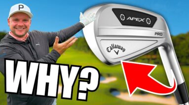 Why I Put The NEW CALLAWAY APEX PRO IRONS In The Bag!?
