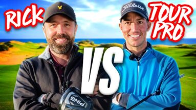 Can I BEAT my new Tour Pro golf coach in a match?