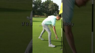 Can You Practice On The Course During A Round  #golf #golfrules #golftips