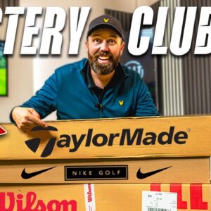I test golf clubs I never unboxed (BIG SURPRISE)
