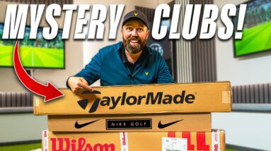I test golf clubs I never unboxed (BIG SURPRISE)