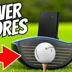 MIND BLOWING - Using This Launch Monitor ON COURSE Is CRAZY GOOD!