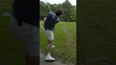 RECREATING JORDAN SPIETH'S FAMOUS RYDER CUP SHOT 😝