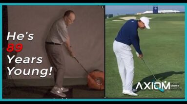 Can an 89 Year Old Golfer Learn to Swing Like Tiger Woods???