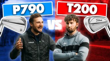 TAYLORMADE P790 vs TITLEIST T200 Irons Comparison | The BEST Hollow Body Iron Is...
