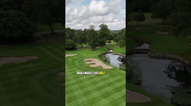 Golf shot off a bridge?!