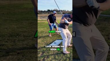 HOOP DRILL  #golftechnique #golfdrill #golf w @GRFGolf