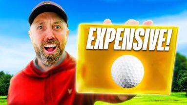 I tried $70 golf balls & I'm SHOCKED…