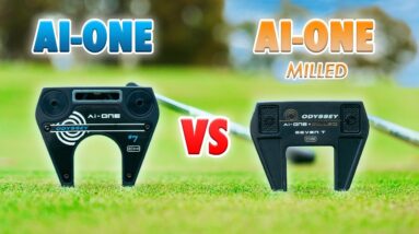 Odyssey Ai-ONE vs Odyssey Ai-ONE Milled 2024 Putters | I’M IMPRESSED!