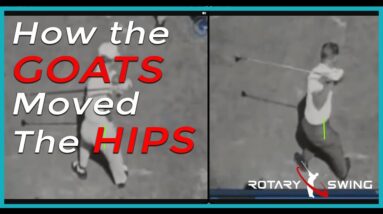 How the Greatest Golfers of All Time Shifted their Weight and Moved their Hips - Arnie, Jack, Tiger