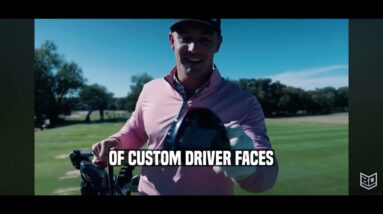 Bryson DeChambeau shows us his new Krank Golf Formula FIRE Driver that helped him shoot 58!