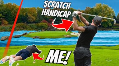 Scratch Handicap Golfer CHALLENGED Me To A MATCH! (EMBARRASSING?!)