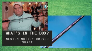 The Newton Motion driver Golf  Shaft has entered the #golf chat