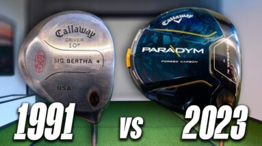 THE TRUTH: 1991 Golf Driver VS 2023 Driver (32 Year Test)
