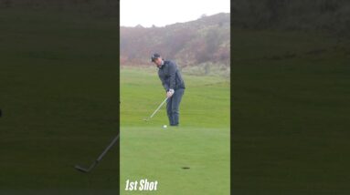 Two amazing golf shots in one round!