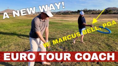 I Flew this EURO TOUR GOLF COACH 5,300 MILES to FIX THIS MOVE. INTENT = POSITION = RESULT
