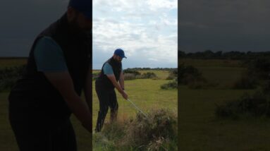 Worst lie in golf HISTORY!