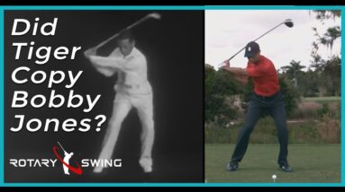 Did Tiger Woods "COPY" Bobby Jones' Golf Swing?