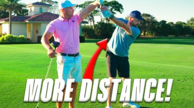 I had an INSANE golf lesson from Bryson DeChambeau!