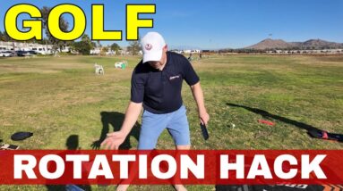 THE ULTIMATE GOLF ROTATION HACK w TOUR COACH MARCUS BELL @GRFGolf #golf
