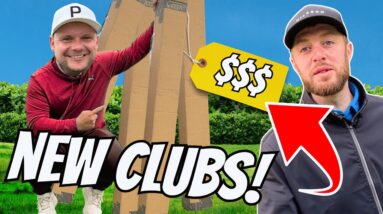These EXPENSIVE GOLF CLUBS Should Be THE ANSWER To All His PROBLEMS!