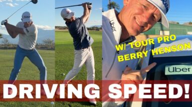 This UBER DRIVER CRACKED the SPEED CODE & PLAYED in THE US OPEN! HE SHOWS US HOW!