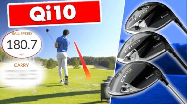 I Chose The TaylorMade Qi10 MAX?! Full TaylorMade Qi10 Driver Fitting
