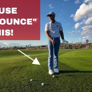 FORGET "USE THE BOUNCE" . CAN'T MISS SHORT game METHOD with TOUR PRO BERRY HENSON #golf